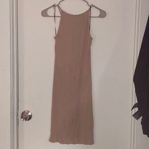 Tan H&M Summer Dress